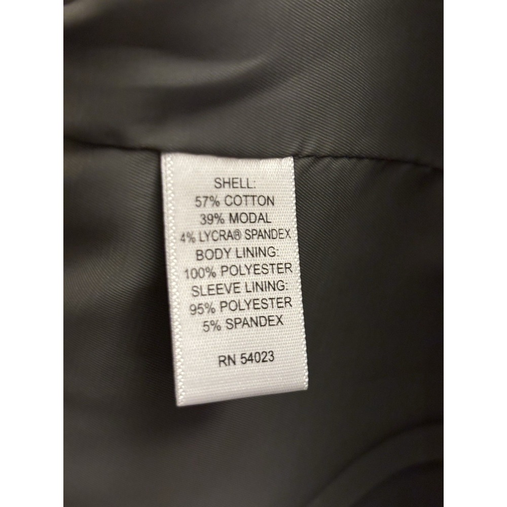 Banana‎ Republic Women's Gray Tailored Two Button Blazer Lined Size 12 $149 NWOT - Picture 6 of 7